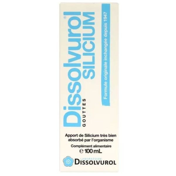 Dissolvurol silicium gouttes 100ml