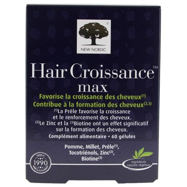 Hair Croissance Max 60 Gélules