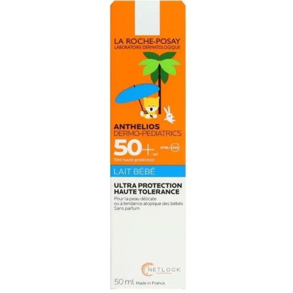 Anthelios Bébé - Lait Dermo Pediatrics SPF50+ - 50 ml