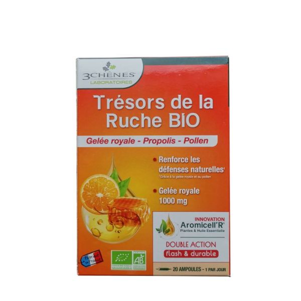 Trésor de la Ruche Bio 20 ampoules