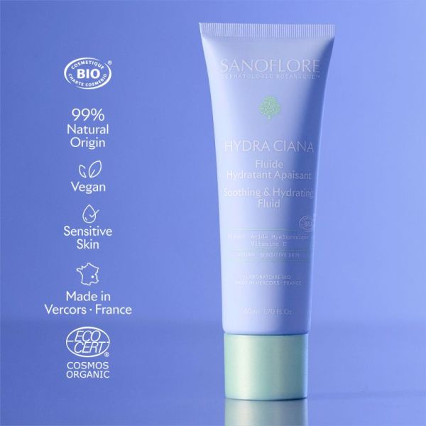 HYDRA CIANA FLUIDE HYDRATANT APAISANT