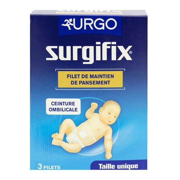 Surgifix Filet De Maintien De Pansement Urgo Ceinture Ombilicale X 3