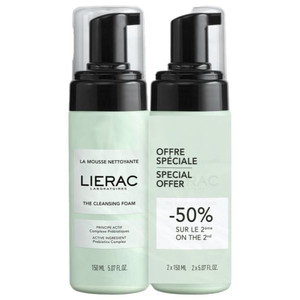 La Mousse Nettoyante Lot de 2 x 150 ml Offre Spéciale