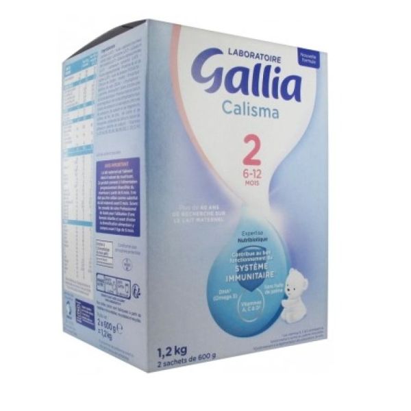 Lait infantile Calisma 1er âge Gallia - 1,2kg