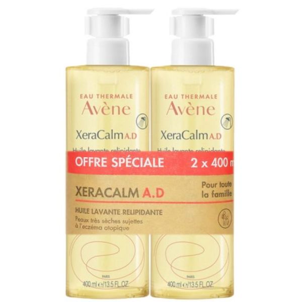 Xeracalm A.D Huile Lavante 2X400ml