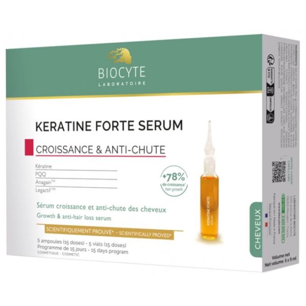 Anti-Chute Keratine Forte Serum 5 Ampoules