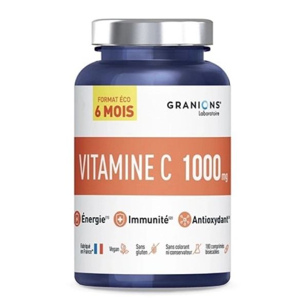 Vitamine C 1000 mg 180 comprimés