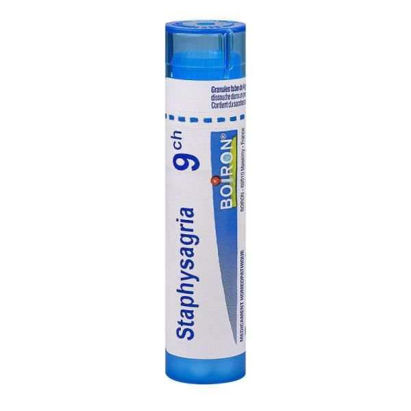 Staphysagria tube granules 9 CH