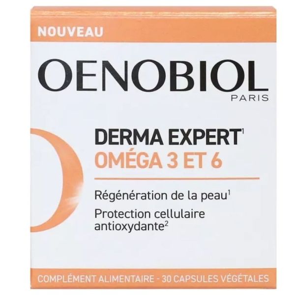 Derma Expert Omega 3 et 6 30 capsules