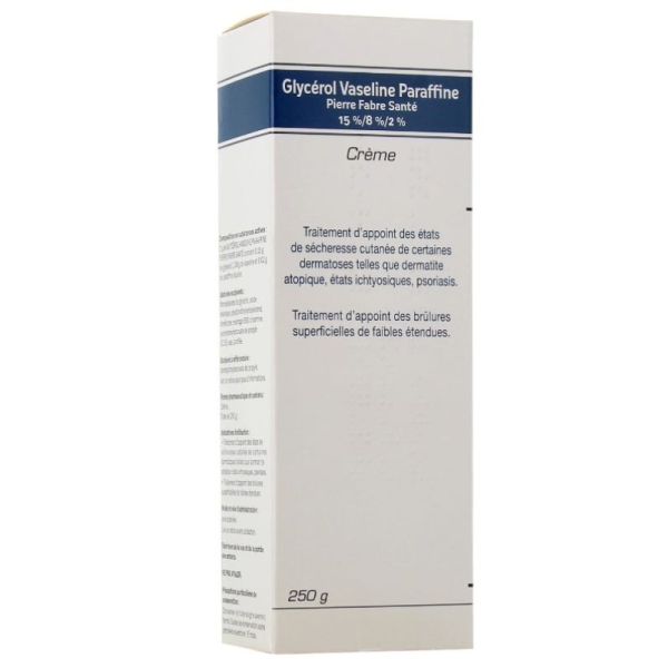 Glycérol Vaseline Paraffine crème 250g