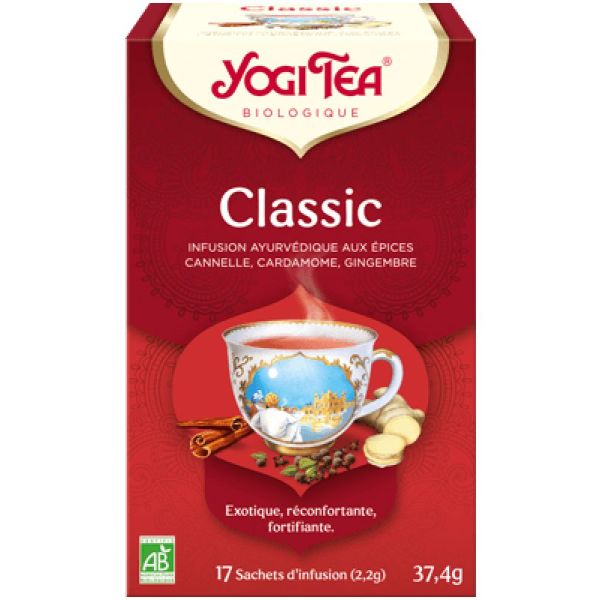 Classic - Infusion Exotique, Réconfortante, Fortifiante - 17 sachets