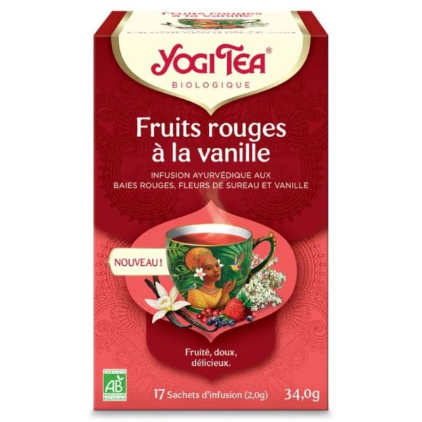 Fruits Rouges a la Vanille 17 sachets